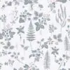 Florale Tapete Sandudd Skogspromenad Grau