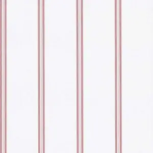 Maritime Streifentapete Sandudd Rand rot