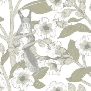 Toivo, Tapete mit Eichhörnchen