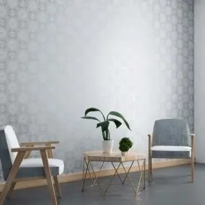 Grafische Tapete Belle Queen Raumbild