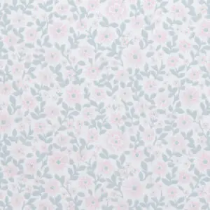 Tapete mit Blumen Oili in zartem Rosa