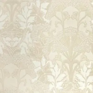 Decor Maison Björnfloka Tapete mit Wiesenblumen in hellbeige