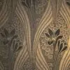 Decor Maison Jugendstiltapete Lilja in Gold Metallic